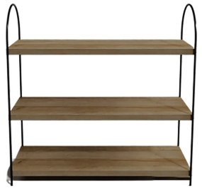 Raft de bucătărie Hammel (Stejar + Negru). 1073537