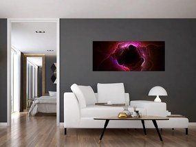Tablou - abstracția cu nori (120x50 cm)