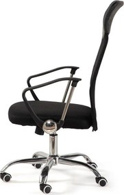 Scaun de birou negru tapițat Arco – Bonami Essentials