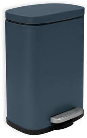 Coș de gunoi petrol cu pedală din oțel 5 l Akira – Spirella