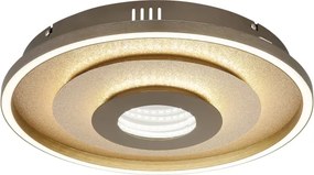 Globo 67824-30G - Plafonieră LED MILES 30W/230V 3000/4000/6000K Ø 40 cm
