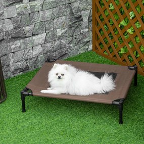 PawHut Pat pentru caine pisica pat de tabara mare confort pe picioare material Oxford textilenă micro-perforată | Aosom Romania