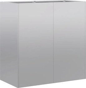 vidaXL Jardinieră 80x40x80 cm oțel galvanizat