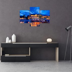 Tablou - Orașul de noapte Hoi An, Vietnam (90x60 cm)