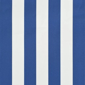 Copertina retractabila cu LED, albastru si alb, 200 x 150 cm Albastru si alb, 200 x 150 cm