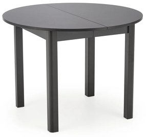 Masa extensibilă Ringo negru/negru - L102-142xl102xh76 cm