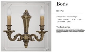 Aplica de perete LUX realizata manual, Boris
