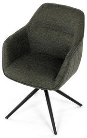 Set de scaune de sufragerie cu mecanism deîntoarcere HC-536 GRN2, 2 buc.