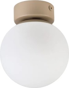 Plafonieră ELIAS 1xE14/5W/230V Ø 13 cm bej/alb