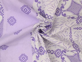 Lenjerie de bumbac PONSA violet Dimensiune lenjerie de pat: 70 x 90 cm | 140 x 220 cm