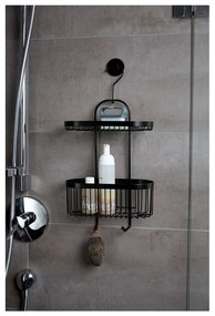 Coș suspendat Wenko Classic Plus 2 Tier Caddy, negru