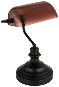 Veioza, lampa de masa Antique negru, cupru