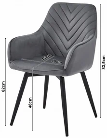Scaun de masa rotativ NANA360 VELVET, bej
