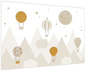 Tablou - Baloane zburătoare (90x60 cm)