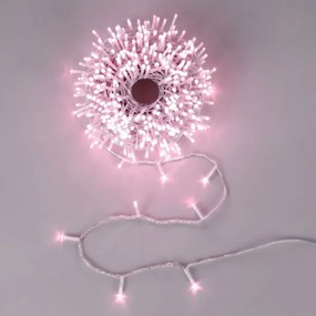 Aigostar - Ghirlandă de Crăciun LED pentru exterior 400xLED/8 funcții 43m IP44 roz