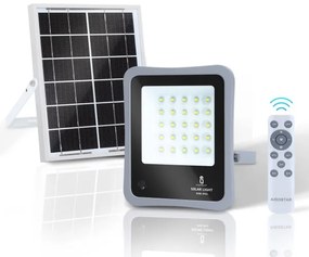 Proiector LED solar dimabil Aigostar LED/30W/3,2V IP67 + telecomandă