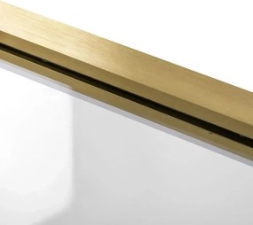 Cabina de dus Rea Atlas 120x90 Brush Gold