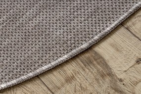 Covor SISAL SION cerc A5165A Melanj țesute plate bej