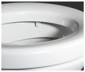 Capac WC pentru seniori Wenko Secura, 43,5 x 37 cm