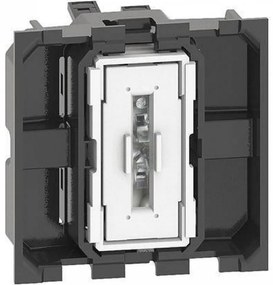 Mecansim intrerupator cap scara, 2 module, 10A, borne automate, Bticino Living Now