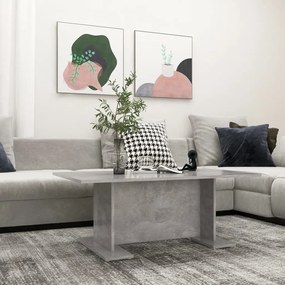 vidaXL Măsuță de cafea, gri beton, 103,5 x 60 x 40 cm, lemn prelucrat