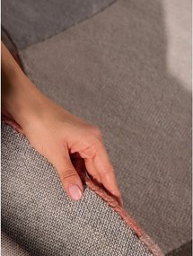 Covor bej țesut manual rotund din lână ø 160 cm Hackney Clarissa – Ted Baker