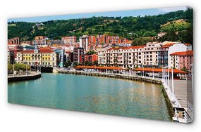 Tablouri canvas râu de munte Spania Oraș
