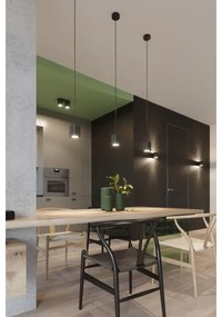 Plafonieră LED FRIDA 1xGU10/7W/230V negru Brilagi