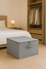 Cutie de depozitare din pâslă, Aberto Design, Culoare: Gri