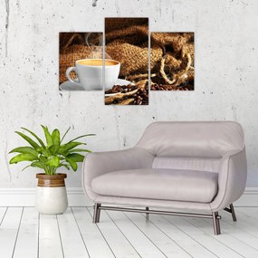 Tablou - O ceașcă de cafea (90x60 cm)