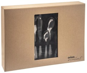 Tacâmuri argintii din oțel inoxidabil 24 buc. Satin – Orion