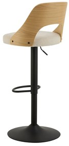 Scaune de bar cu înălțime ajustabilă 2 buc. (înălțime șezut 84 cm) Lucy – Actona