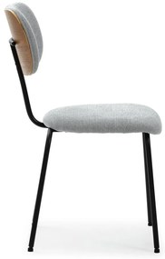 Scaune de dining gri-deschis 4 buc. Dash – Marckeric