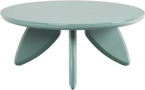 Măsuță de cafea rotundă Lumis 80 cm - verde
