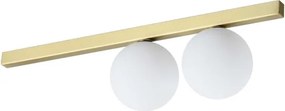 Abajur de rezervă pentru plafonieră/aplică Ideal Lux BINOMIO alb