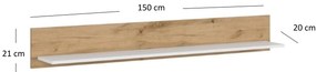 Raft Vina (alb + Stejar wotan). 1053359