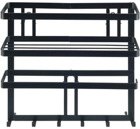 Wenko Raft multifuncțional de bucătărie cu cârligeGala, 33 x 9 x 30 cm