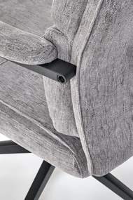Scaun de birou Adriano stofa gri H110 cm
