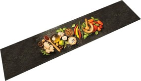 vidaXL Covor de bucătărie lavabil Spices, 60x300 cm, catifea