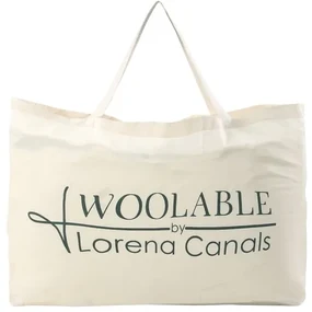 Covor tip traversă alb lavabil/țesut manual din lână 70x200 cm Enkang Ivory – Lorena Canals