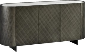 Comoda cu model optic 3D, Ceramica Alba, REFLECTION 150cm A-46501 VC