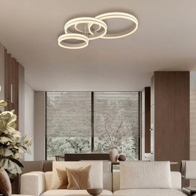 Lustra aplicata tavan design circular LED RUBIO