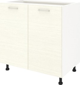 Corp Baza Lecce, 2 Usi, Larice/Alb, 80 x 50 x 80 cm