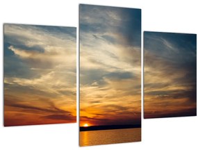 Tablou cu apus de soare (90x60 cm)