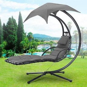 Șezlong relaxant - leagăn Avenberg COLOMBO - GRI