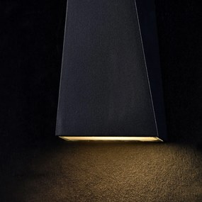 Aplica LED pentru iluminat exterior design modern Times Square IP54 negru MYO580WL-L6B