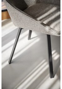 Scaune de dining bej 2 buc. Alison – Rowico