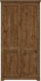 Dulap PATRAS, stejar april, PAL, cu 2 usi, 103x59x201 cm