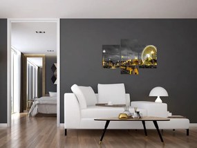 Tablou carusel în amurg (90x60 cm)