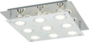 Rabalux 2517 - Plafonieră LED NAOMI 9xGU10/5W